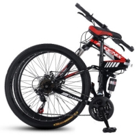 凤凰（PHOENIX） 凤凰自行车可折叠山地车路虎男士成年人变速女式越...