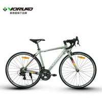 沃雷顿（VORLAD）追风200破风型弯把公路自行车14速铝合金车架公...
